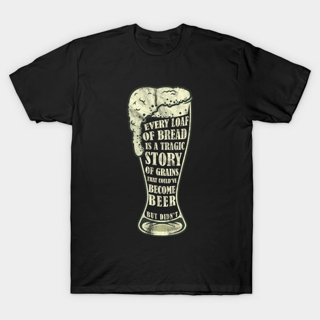 The Story of Beer T-Shirt by Theretrotee